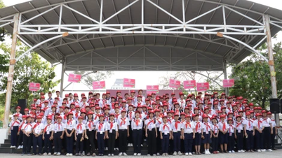 ทีมผู้บุกเบิกเยาวชนโฮจิมินห์แห่งจังหวัดเตยนิญ: สถานที่ที่จะหล่อเลี้ยงความฝันให้กับเด็กๆ เตยนิญ