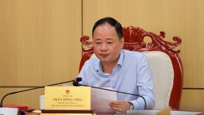 성 인민위원회 위원장인 쩐 홍 타이는 시민들을 접견하고, 그들의 이야기를 듣고, 그 자리에서 일부 문제를 해결했습니다.