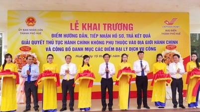ទីក្រុង។ Hue ដាក់ពង្រាយ៩ចំណុច ដើម្បីដោះស្រាយនីតិវិធីរដ្ឋបាលដោយមិនគិតពីព្រំដែន