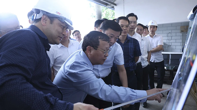 Überprüfen und untersuchen Sie die Strecke des Eisenbahnprojekts Lao Cai-Hanoi-Hai Phong