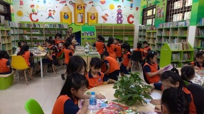 Trường tiểu học Đồng Đăng, huyện Cao Lộc tổ chức tham quan, trải nghiệm tại Thư viện tỉnh - Báo và Đài Phát thanh Truyền hình Lạng Sơn