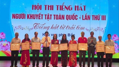 Đoàn Bắc Kạn đạt giải cao tại Hội thi Tiếng hát người khuyết tật khu vực phía Bắc
