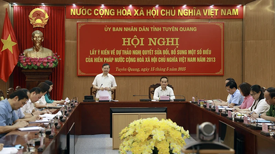 Tuyen Quang hält eine Konferenz ab, um Meinungen zu Änderungs- und Ergänzungsentwürfen der Verfassung von 2013 einzuholen