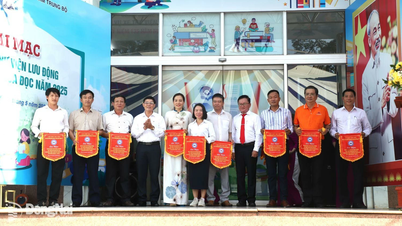 Servicio de biblioteca móvil en 28 escuelas de Dong Nai