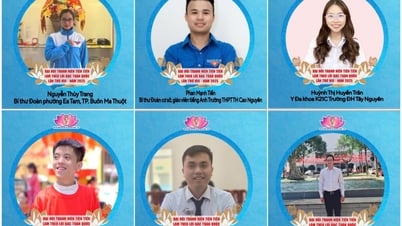 Dak Lak has 6 individuals honored as "Advanced Youth following Uncle Ho's teachings" nationwide.