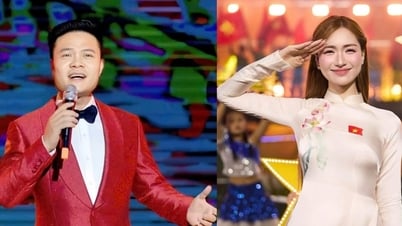 Meritorious Artist Hoang Tung and Hoa Minzy participate in the music night "You are Ho Chi Minh"
