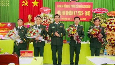 Đại hội Đảng bộ Đồn Biên phòng cửa khẩu Long Bình