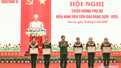 Quân đoàn 34 tuyên dương phụ nữ điển hình tiên tiến