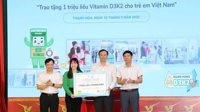 Donating 1 million doses of Vitamin D3K2 to Vietnamese children