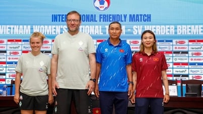 Friendly match between Vietnam Women's National Team and Werder Bremen Club: Opportunity for young players to gain experience