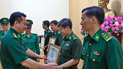 국경을 지키기 위해 "강인한 발, 부드러운 돌"