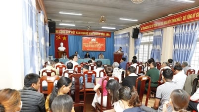 Đại biểu HĐND 2 cấp tiếp xúc cử tri tại xã Quảng Sơn