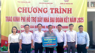 TC Group supports the construction of Great Unity House in Dong Anh district