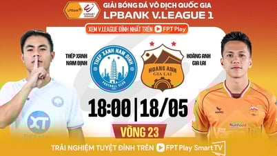 آخر جدول لبطولة الدوري الفيتنامي: سباق الهبوط يتغير، وHAGL ينجو رسميًا من الخطر إذا...