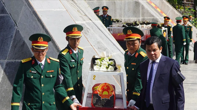 Kon Tum truy điệu, an táng 26 hài cốt liệt sĩ