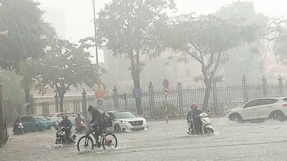 Bac Giang: Warning of flash floods and landslides due to heavy rains in some places