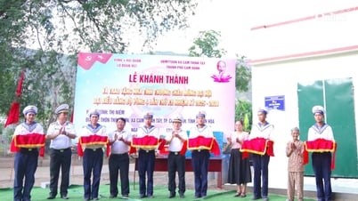 Lữ đoàn 957, Vùng 4 Hải quân bàn giao nhà tình thương cho hộ có hoàn cảnh khó khăn