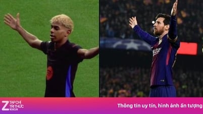 Yamal អបអរដូច Messi