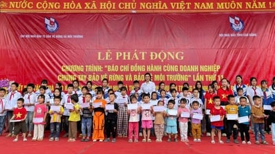 Chương trình “Báo chí đồng hành cùng doanh nghiệp chung tay bảo vệ rừng và Bảo vệ môi trường tài nguyên lần thứ 11” tại huyện Trùng Khánh - Báo Cao Bằng điện tử
