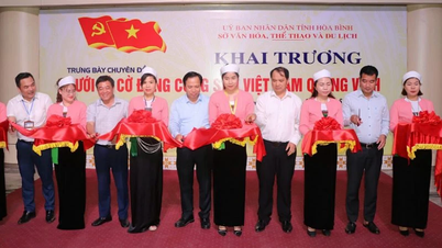 Hòa Bình trưng bày chuyên đề “Dưới lá cờ Đảng Cộng sản Việt Nam quang vinh”