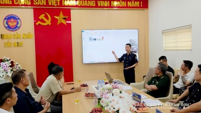 Hải quan cửa khẩu Cốc Nam đối thoại với doanh nghiệp xuất nhập khẩu: Trao đổi, tháo gỡ những vướng mắc liên quan - Báo và Đài Phát thanh Truyền hình Lạng Sơn