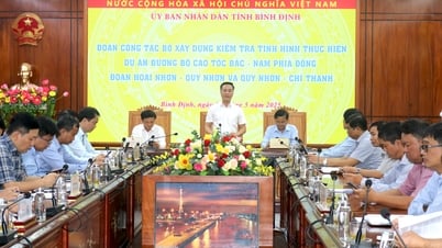 Sicherstellung des Baufortschritts der Teilprojekte Hoai Nhon - Quy Nhon und Quy Nhon - Chi Thanh