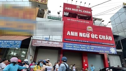 English center suddenly closed, hundreds of parents in dire straits
