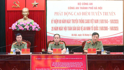 Hà Nội: Phát động cao điểm tuyên truyền 80 năm Ngày truyền thống Công an nhân dân