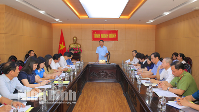 Rà soát tiến độ chuẩn bị Tuần Du lịch Ninh Bình năm 2025
