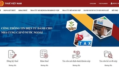 Thay đổi cơ quan thuế quản lý nhà cung cấp ở nước ngoài