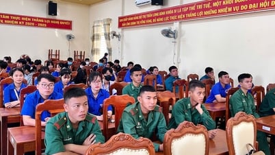 Cán bộ đoàn bảo vệ an ninh Tổ quốc