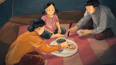 Giỏ cá đồng của ba