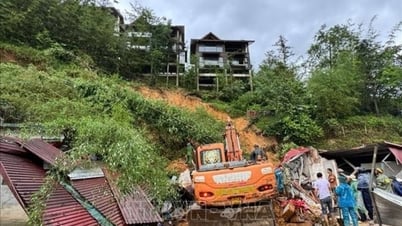 북부 지역에 국지성 폭우 발생, 북부 산간 7개 성에서 폭발성 홍수와 산사태 주의 - 랑손 신문·라디오·텔레비전국