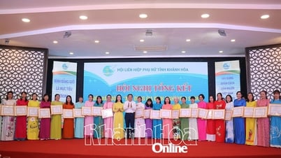 Khanh Hoa Provincial Women's Union: Summarizing 15 years of implementing the Campaign "Building a family of 5 no's, 3 clean's" to participate in building new rural areas