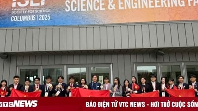 Vietnamesische Studenten stellen Rekord auf der Internationalen Wissenschafts- und Technikmesse 2025 auf