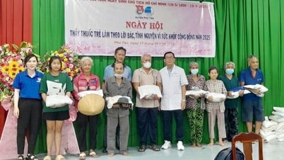 ពិនិត្យ​ និង​ព្យាបាល​ជំងឺ​ដោយ​មិន​គិតថ្លៃ​ជូន​ប្រជាពលរដ្ឋ​នៅ​ស្រុក Phu Tan