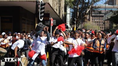 South Africa's Johannesburg City "Lights Up" in Vibrant Street Dance