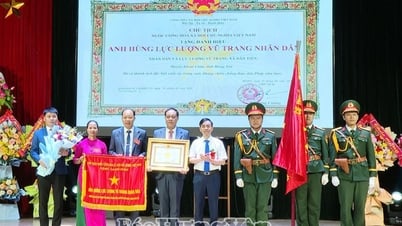 Xã Dân Tiến đón nhận danh hiệu Anh hùng Lực lượng vũ trang nhân dân