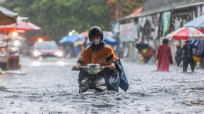 24 Regengebiete sind in der Stadt Thu Duc überflutet, die Menschen müssen aufpassen