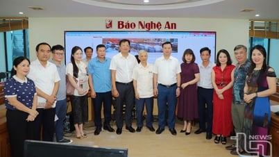 Hội Nhà báo Thái Nguyên: Thực tế, trao đổi nghiệp vụ tại tỉnh Nghệ An