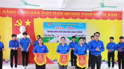 Sôi nổi Hội thi “Thanh niên với văn hóa giao thông”