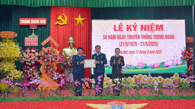 Le lieutenant-général Pham Truong Son a assisté au 50e anniversaire de la journée traditionnelle du 935e régiment.