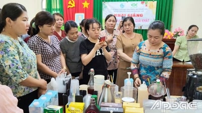 Clase de mezcla de bebidas: una oportunidad de emprendimiento para mujeres