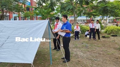 21 thí sinh tham gia Hội thi Chỉ huy Đội giỏi cấp thành phố năm học 2024 - 2025