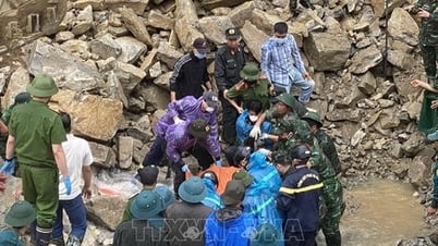Câp nhật khắc phục sự cố sạt lở công trình thủy điện ở Lai Châu: Tìm thấy thi thể 5 nạn nhân