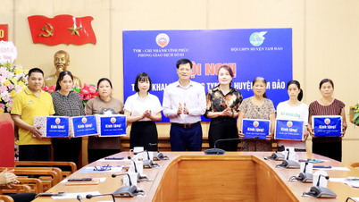 Déploiement des activités TYM dans le district de Tam Dao