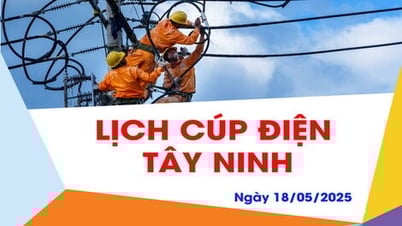 Lịch cúp điện tại Tây Ninh ngày 18.5.2025