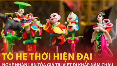 Nghệ nhân Việt thổi hồn và lan tỏa giá trị tò he đi khắp năm châu