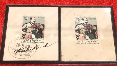 De nombreuses images précieuses du président Ho Chi Minh sur des timbres et des cartes postales publiées pour la première fois