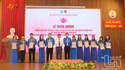 Đại học Thái Nguyên tuyên dương 135 thanh niên tiên tiến làm theo lời Bác